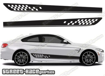 BMW 3 series racing stripes 050