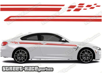 BMW 3 series racing stripes 057