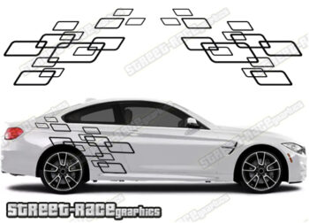 BMW 3 series racing stripes 062