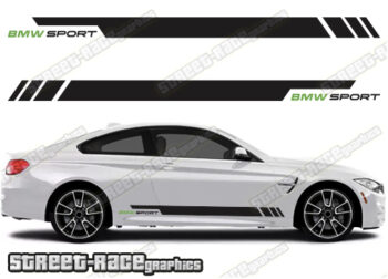 BMW 3 series racing stripes 070