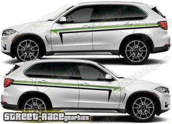 BMW X5 rally 008 stickers