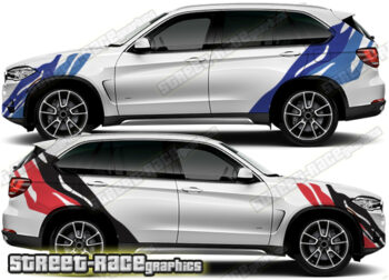BMW X5 rally 009 Tiger Stripes
