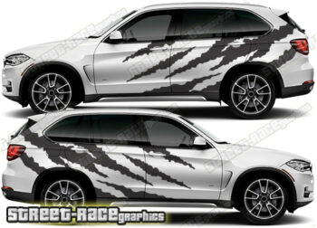 BMW X5 rally 020 stickers