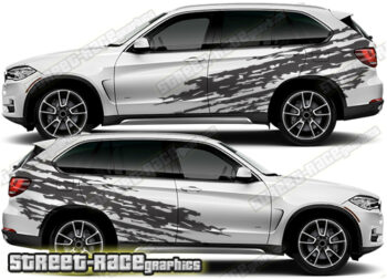 BMW X5 rally 021 stickers