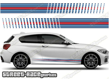 BMW 1 series Martini racing stripes 002