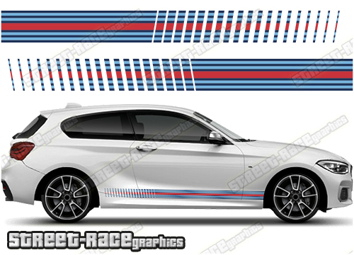BMW 1 series Martini racing stripes 002