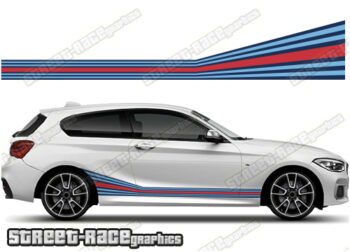 BMW 1 series Martini racing stripes 004