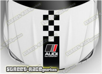 Audi bonnet stripe BS1924