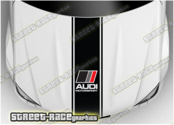 Audi bonnet stripe BS1925