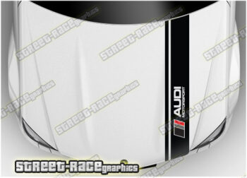 Audi bonnet stripe BS1926