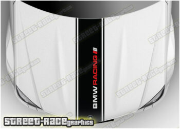 BS2711 BMW bonnet / hood racing stripes 280mm