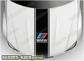 BS2715 BMW bonnet / hood racing stripes 280mm