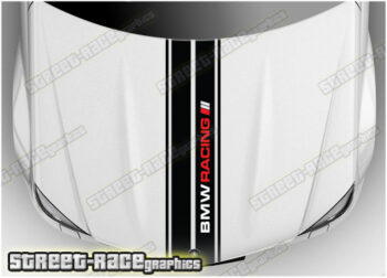 BS2716 BMW bonnet / hood racing stripes 280mm