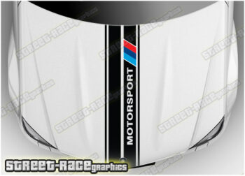 BS2718 BMW bonnet / hood racing stripes 280mm