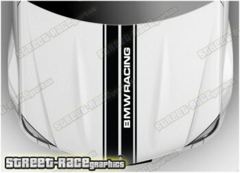 BS2720 BMW bonnet / hood racing stripes 280mm