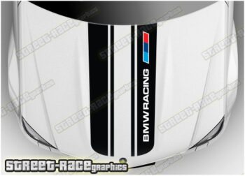 BS2730 BMW bonnet / hood racing stripes 170mm pair
