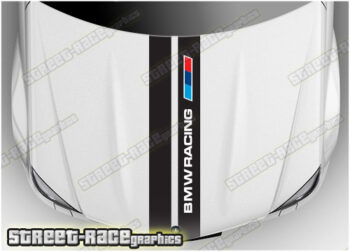 BS2734 BMW bonnet / hood racing stripes 280mm