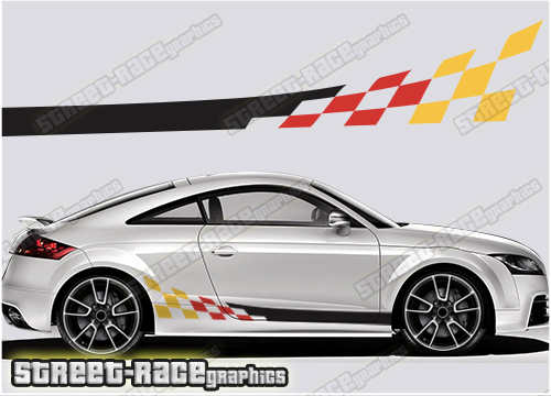 Audi TT racing stripes 022