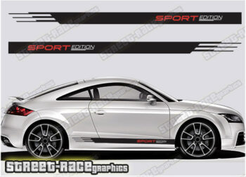 Audi TT racing stripes 024