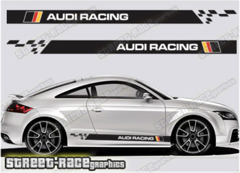 Audi TT racing stripes 030 - German flag