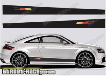 Audi TT racing stripes 031 - German flag
