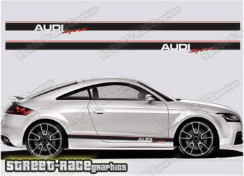 Audi TT racing stripes 032