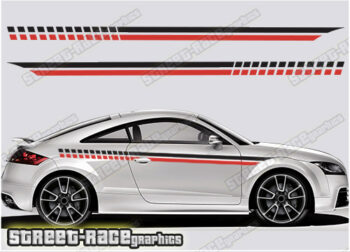 Audi TT racing stripes 038