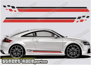 Audi TT racing stripes 040