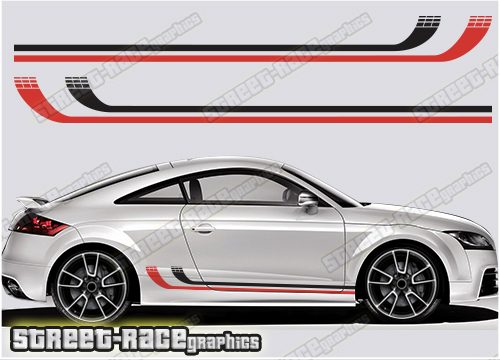 Audi TT racing stripes 041