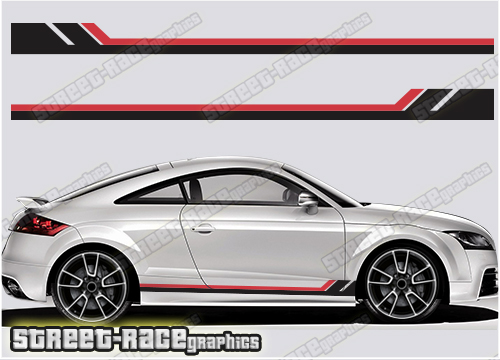 Audi TT racing stripes 042