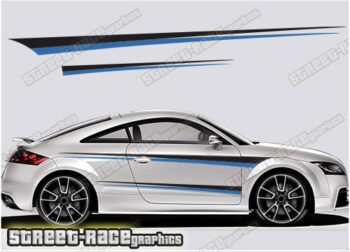 Audi TT racing stripes 043