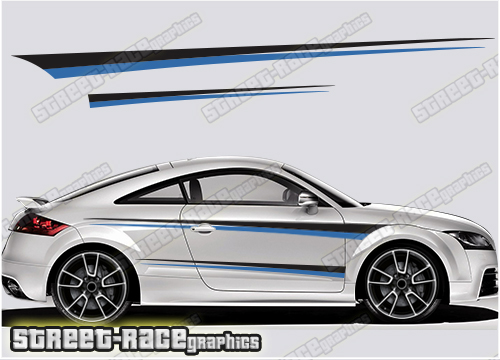 Audi TT racing stripes 043