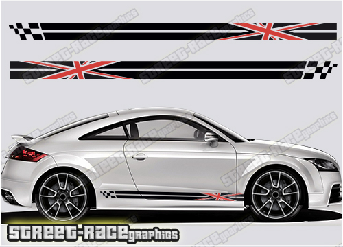 Audi TT racing stripes 046