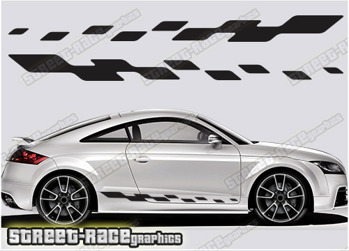 Audi TT racing stripes 048