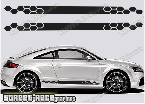 Audi TT racing stripes 051