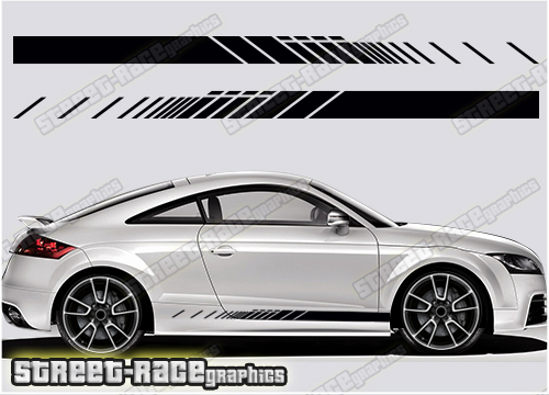 Audi TT racing stripes 056