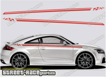 Audi TT racing stripes 057