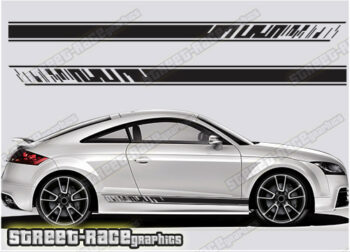 Audi TT racing stripes 058