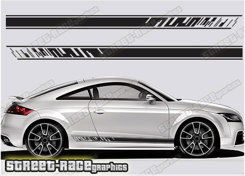 Audi TT racing stripes 058