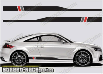 Audi TT racing stripes 065