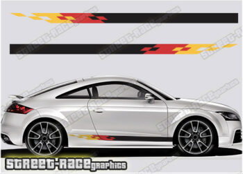 Audi TT racing stripes 068