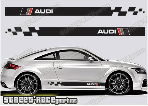 Audi TT racing stripes 069