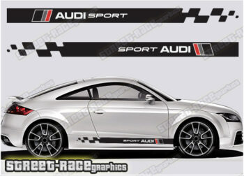 Audi TT racing stripes 070