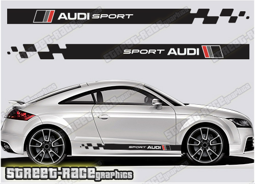 Audi TT racing stripes 070