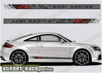 Audi TT printed racing stripes 042