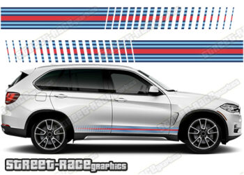 BMW X5 Martini racing stripes 002