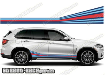 BMW X5 Martini racing stripes 004