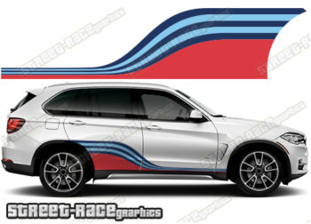BMW X5 Martini racing stripes 005
