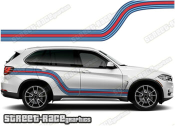 BMW X5 Martini racing stripes 006