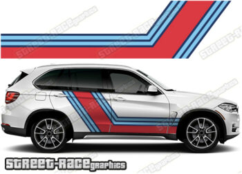BMW X5 Martini racing stripes 007